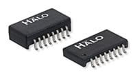 HALO Electronics 10/100BASE-TX Ethernet Transformers